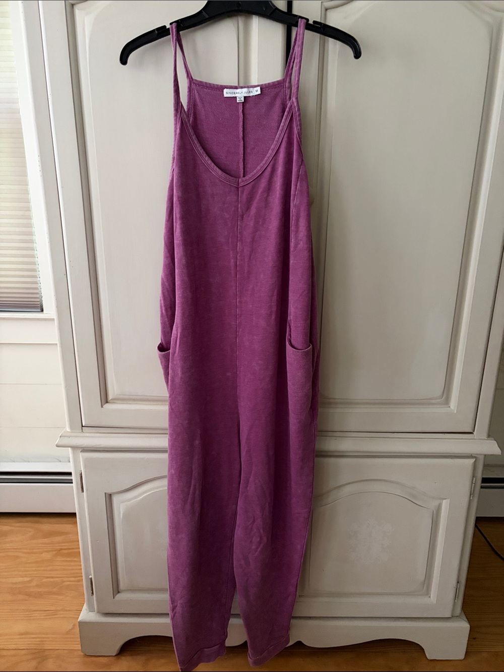Sincerely Jules Dusty Mauve Sleeveless Wide-Leg Jumpsuit